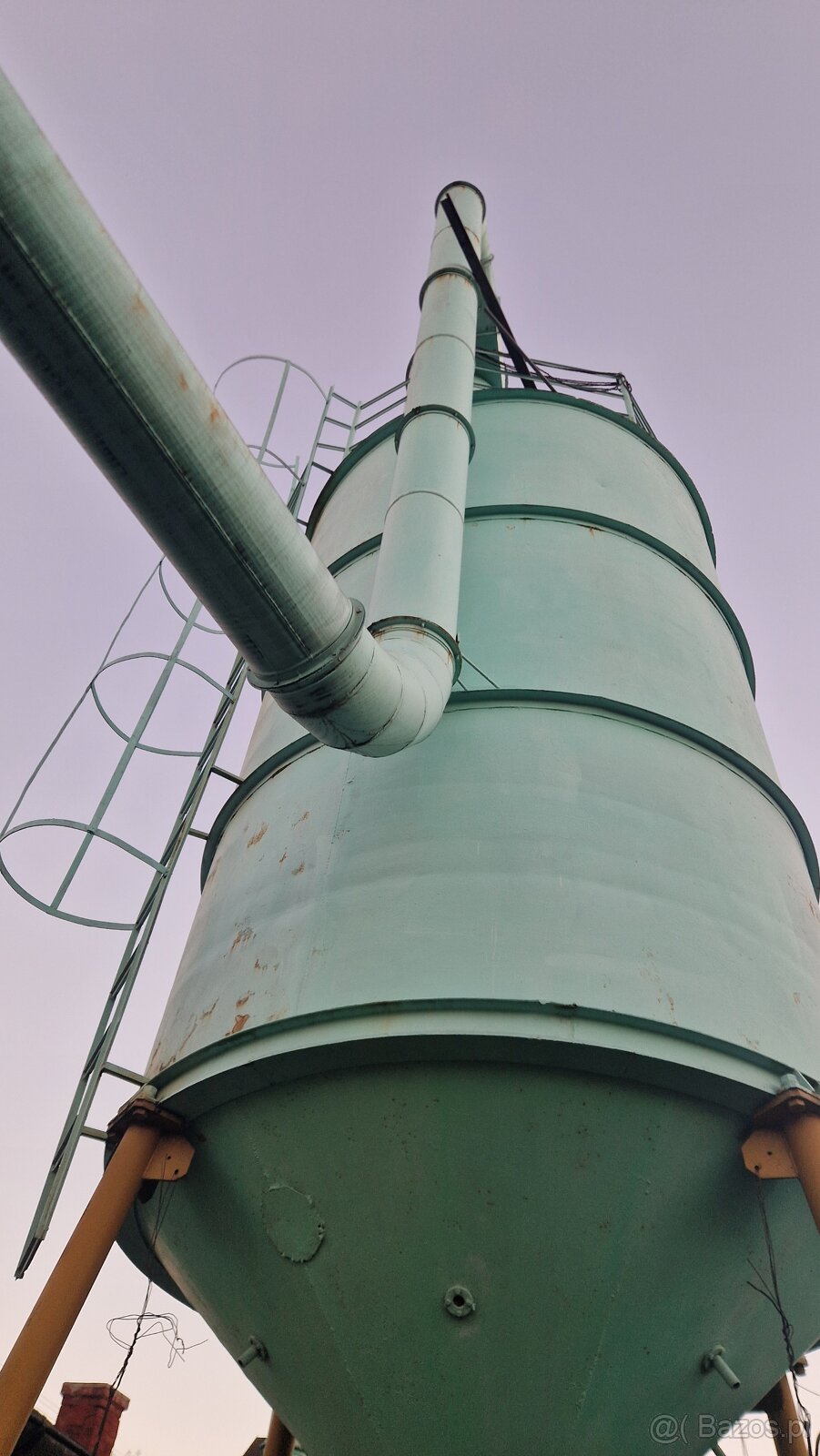 pojemnik, zbiornik na materiały sypkie i budowlane, cement - 5