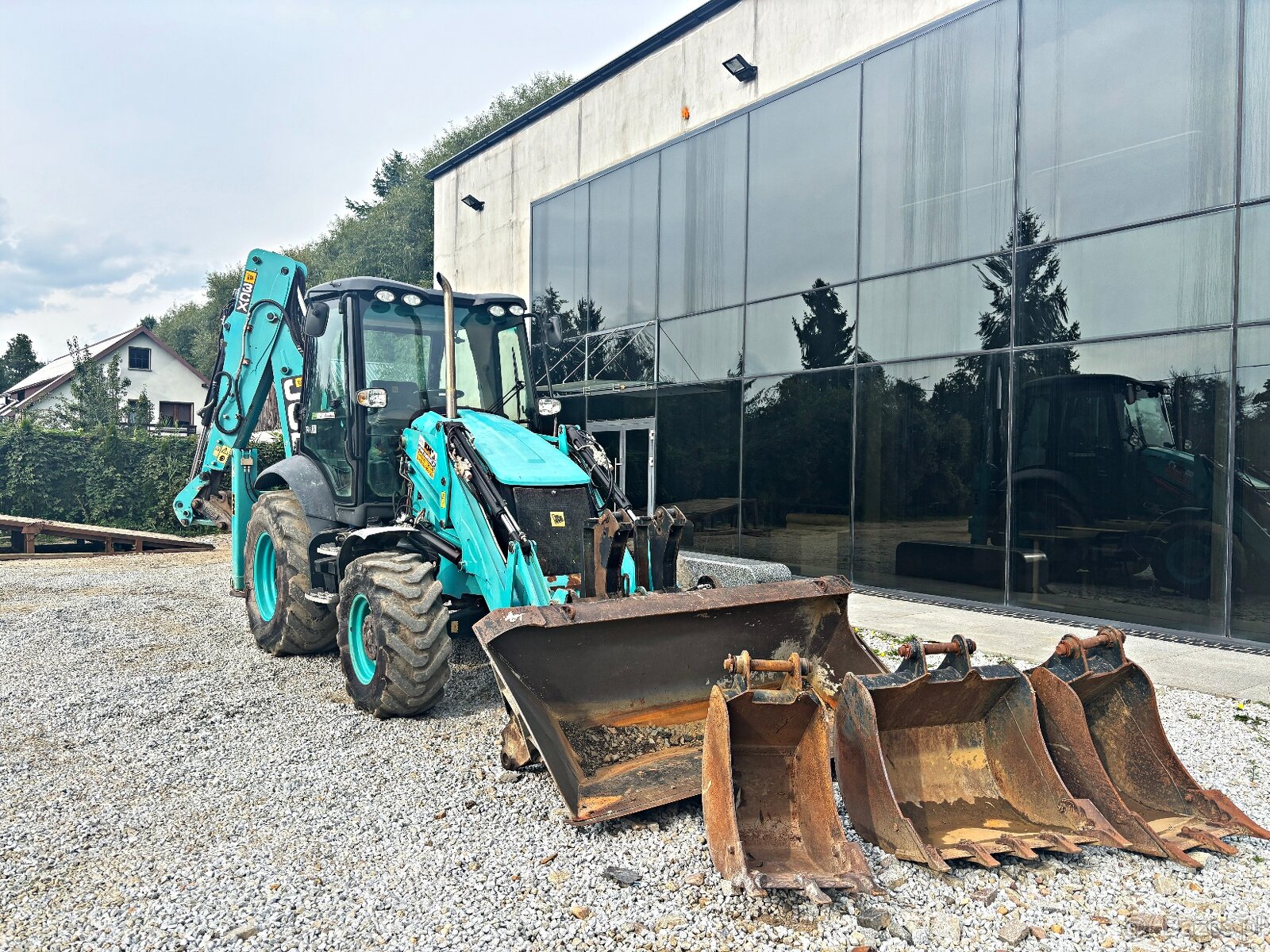 JCB 3CX KOPARKO-ŁADOWARKA 2017R | CAT 428 432 CASE 590 580 N - 5