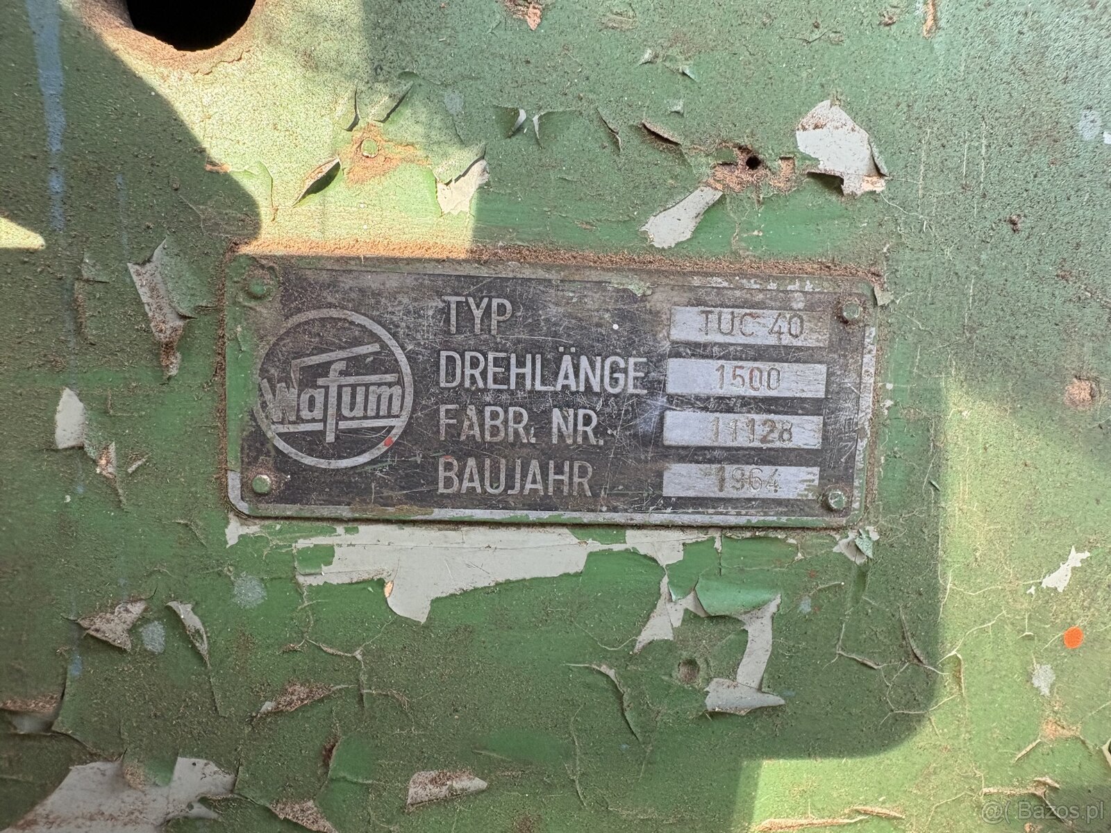 Tokarka TUC 40 1500 - 5