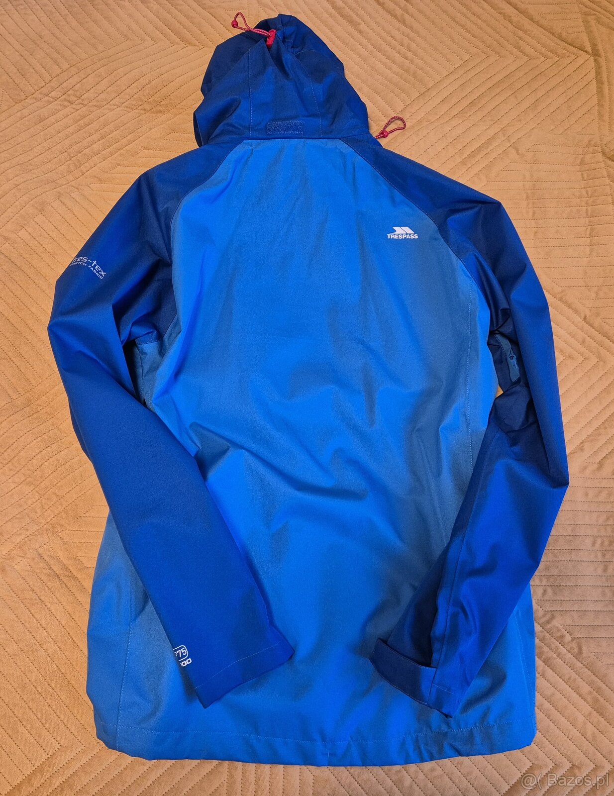 Męska kurtka przeciwdeszczowa Trespass Boone Jasnoniebieska - 5