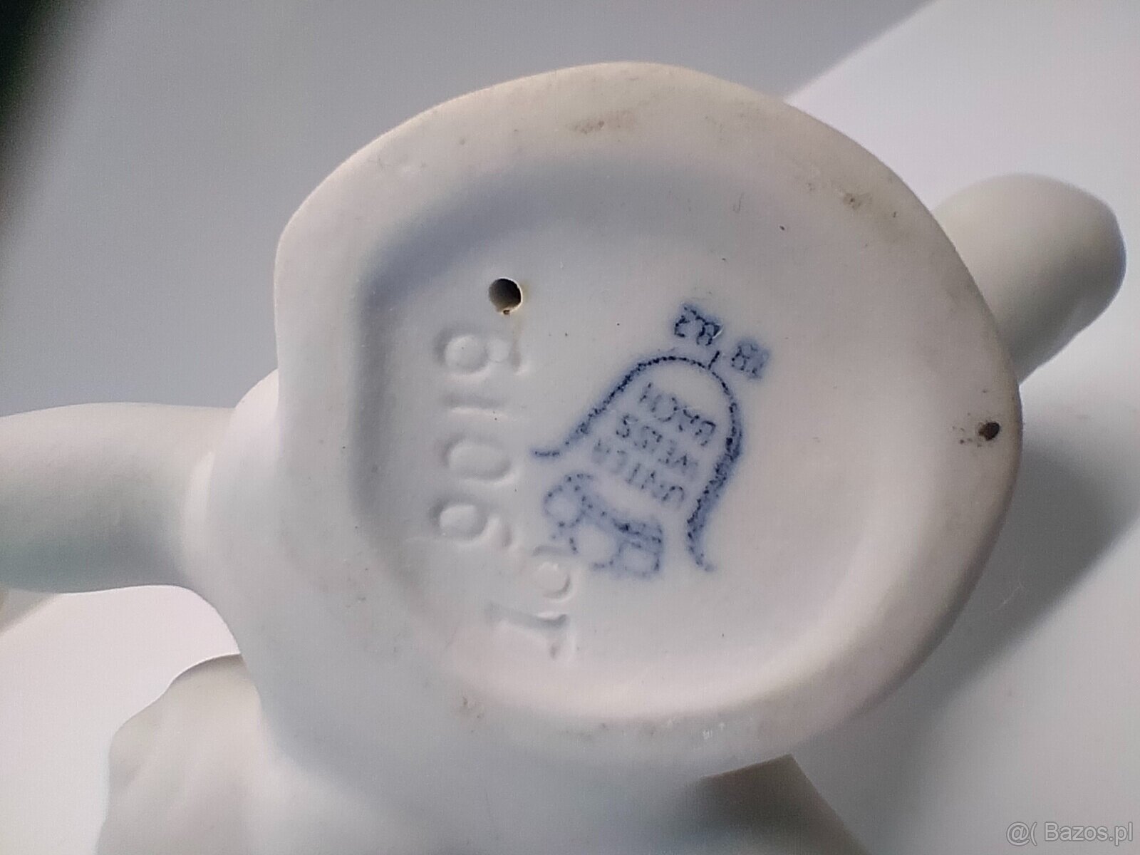 Figurka PUTTO - unikat sygnowana UNTERWEISSBACH. Niemcy, Tur - 5