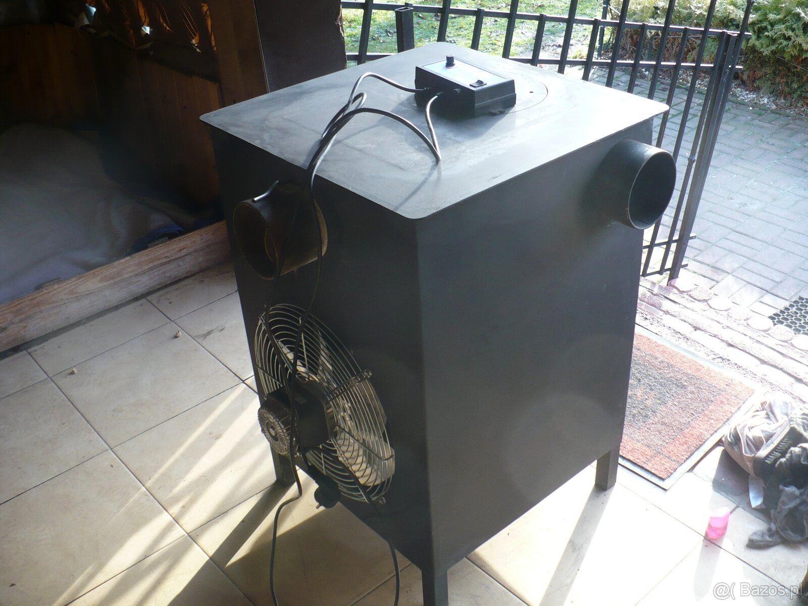 Sprzedam nowoczesny piec grzewczy z nadmuchem 12 kw malo - 5