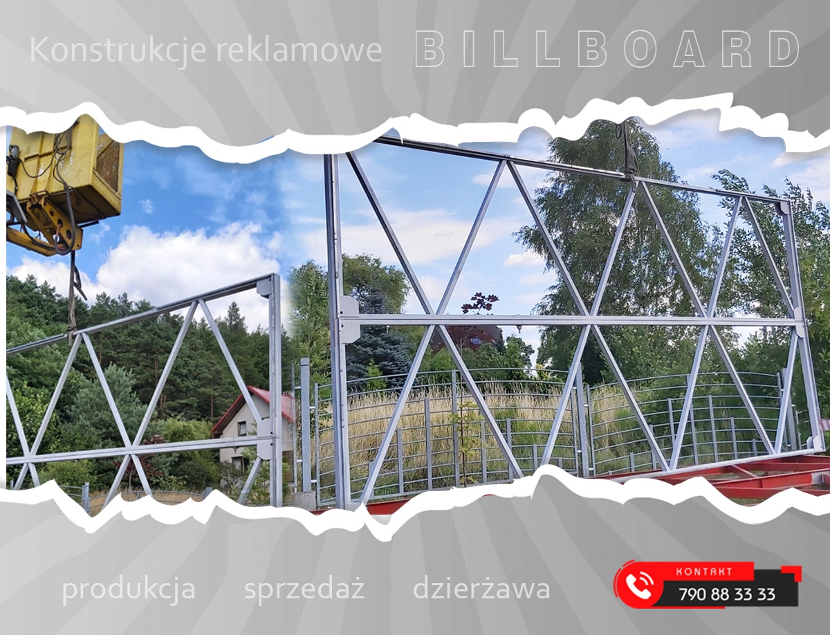 Konstrukcje reklamowe, billboardy, pylony, nowe i używane - 5