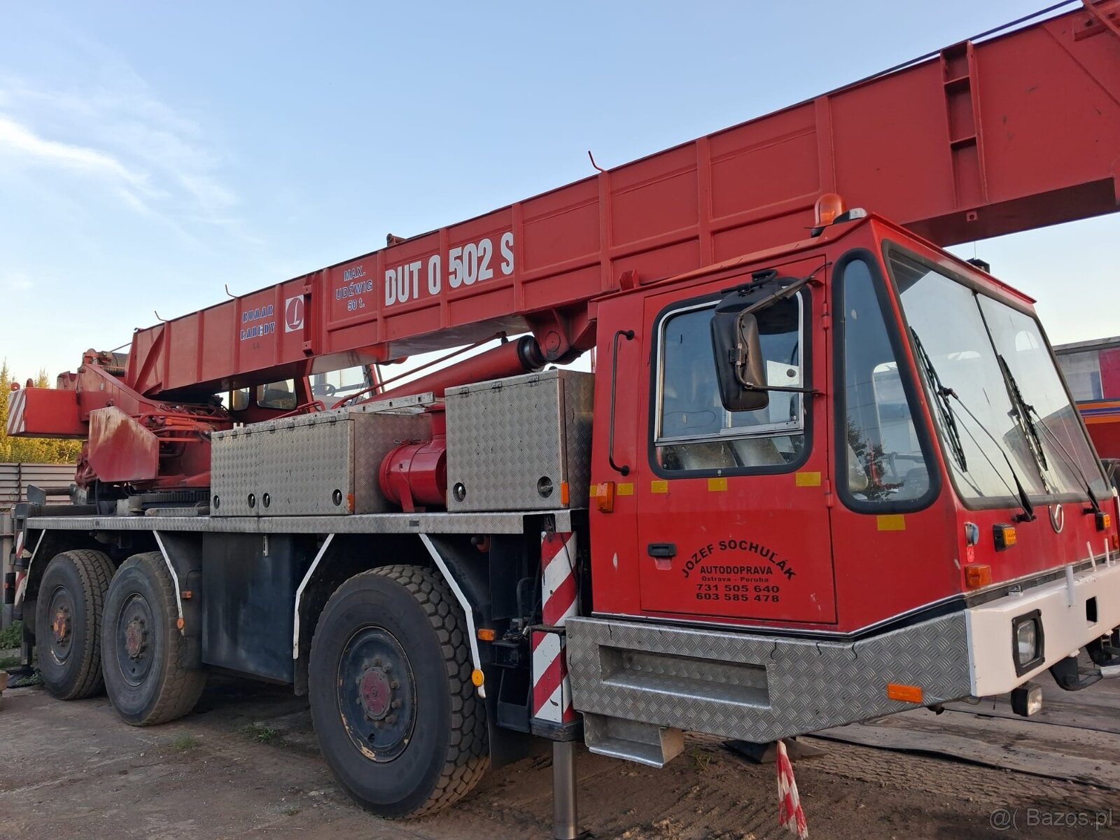 Żuraw samojezdny BUMAR DUT 0502 S (50t) – w pełni sprawny - 5