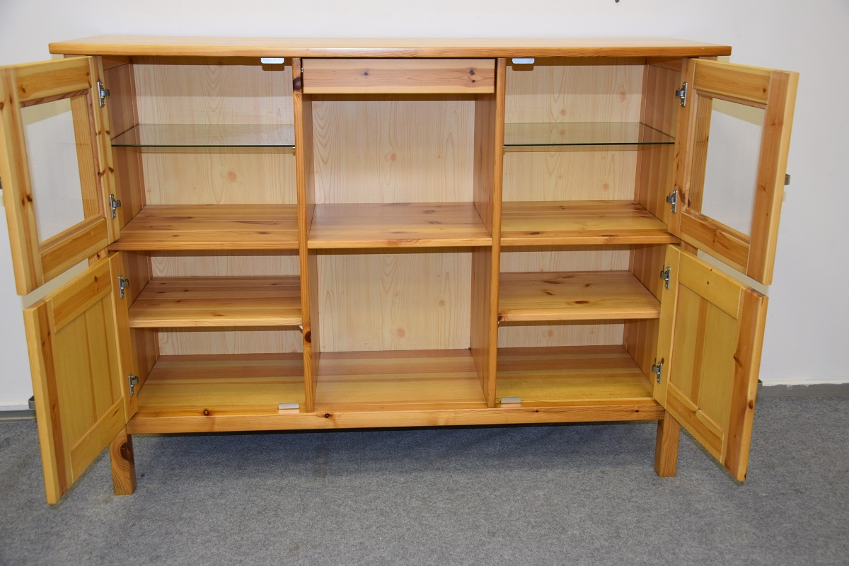 komoda z drewna sosnowego - jak nowa - 5