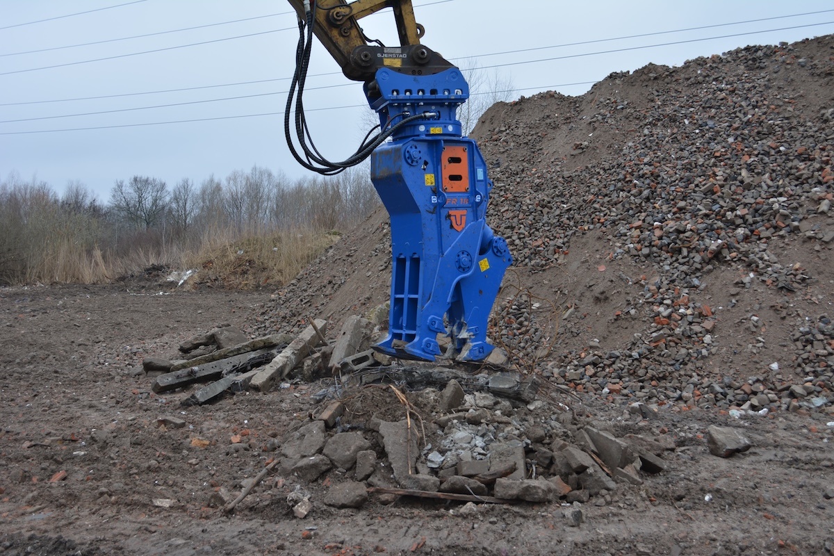 Nowa obrotowa szczęką krusząca KRUSZER TREVI BENNE FR 18 - 5