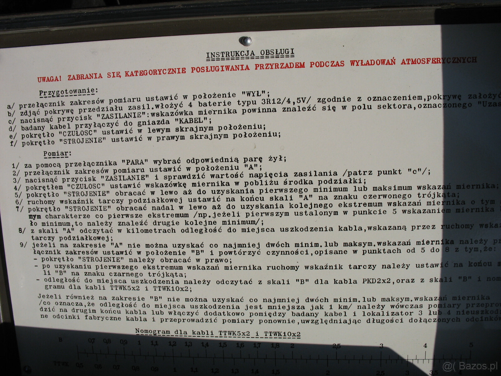 Lokalizator Uszkodzeń w Kablach PKD 2x2 - 5