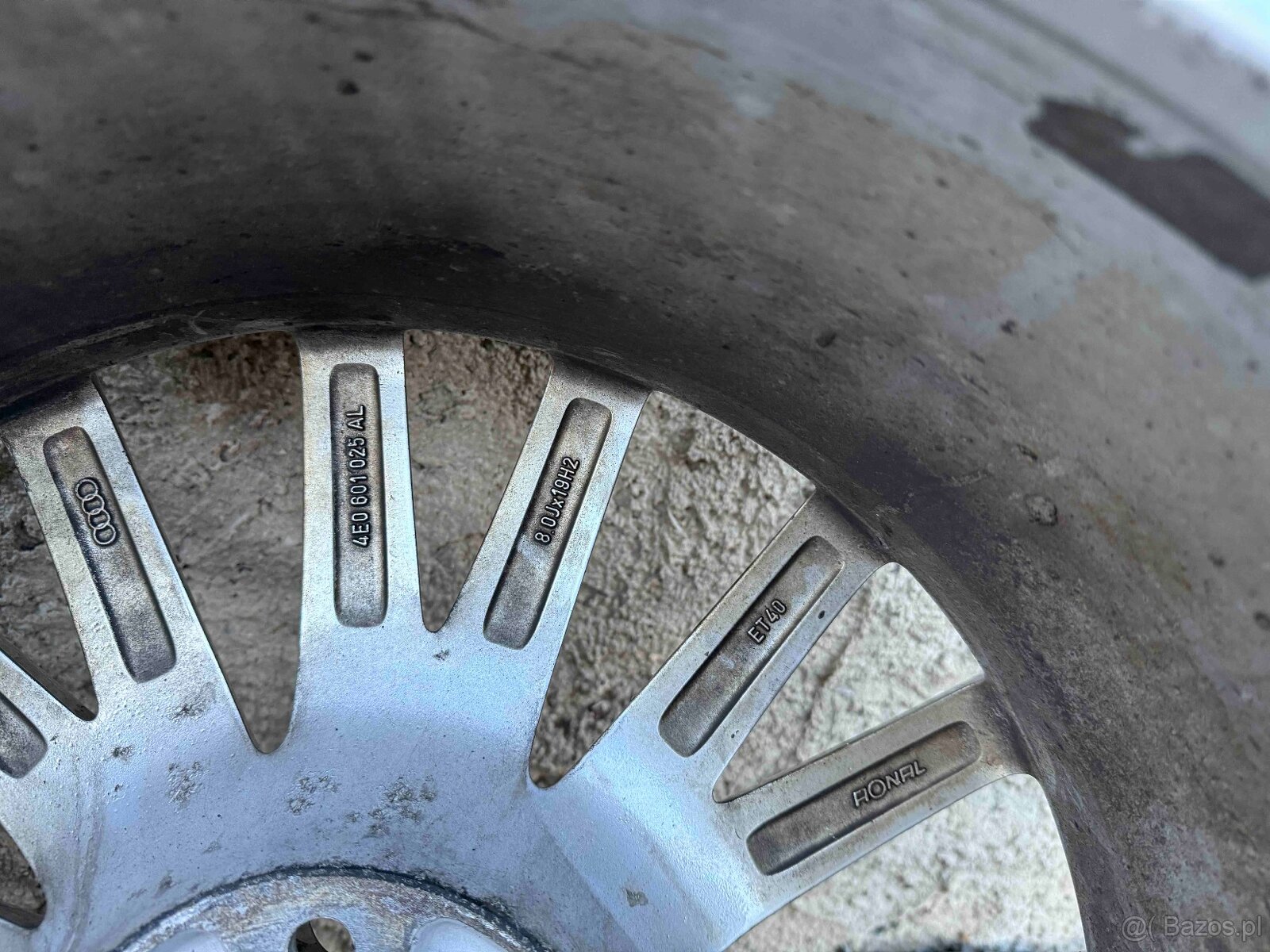 235/45 R19 zimowe koła Audi - 5