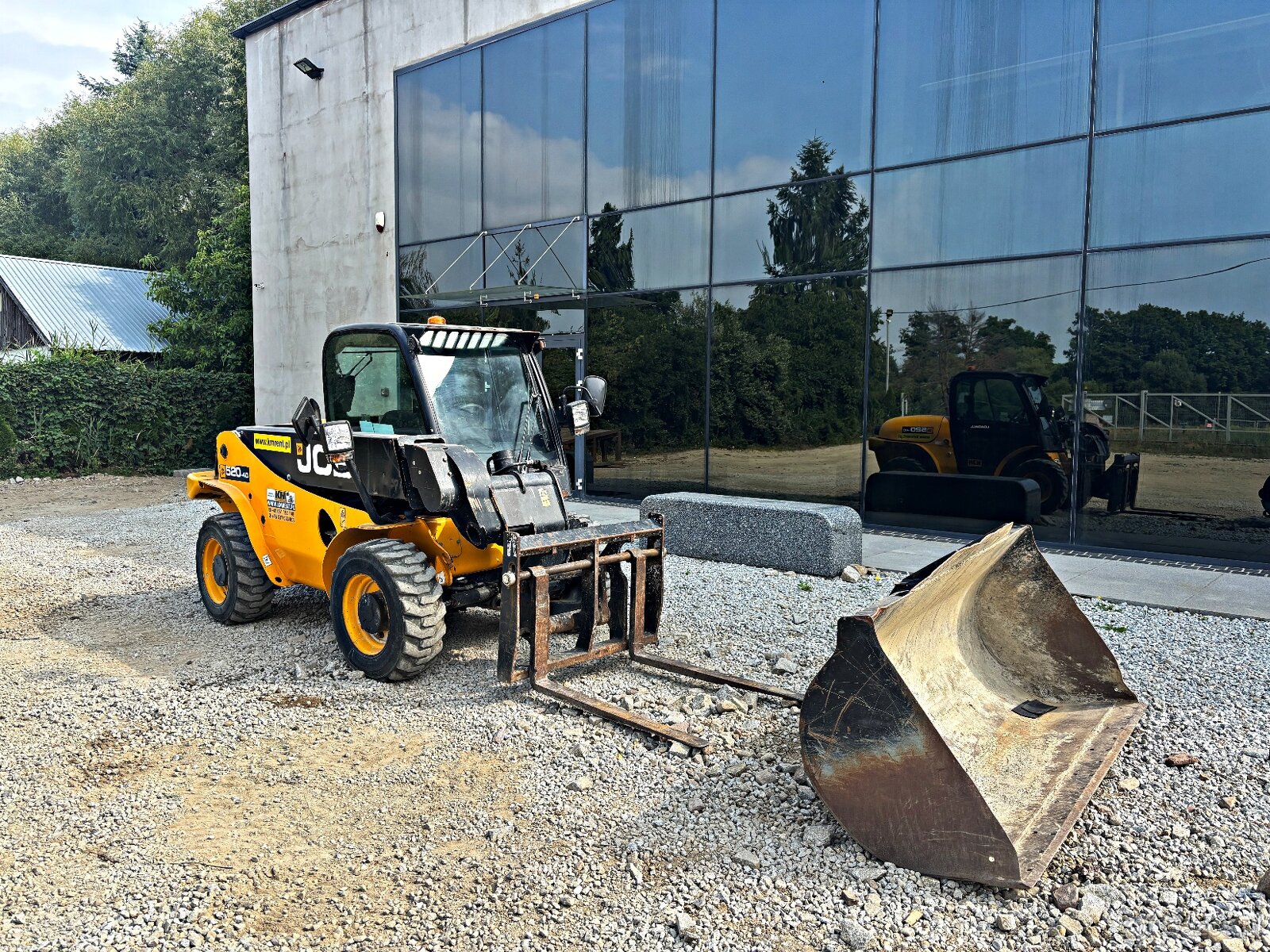 JCB 520-40 4WS ŁADOWARKA TELESKOPOWA 2020R | MANITOU MT 420 - 5