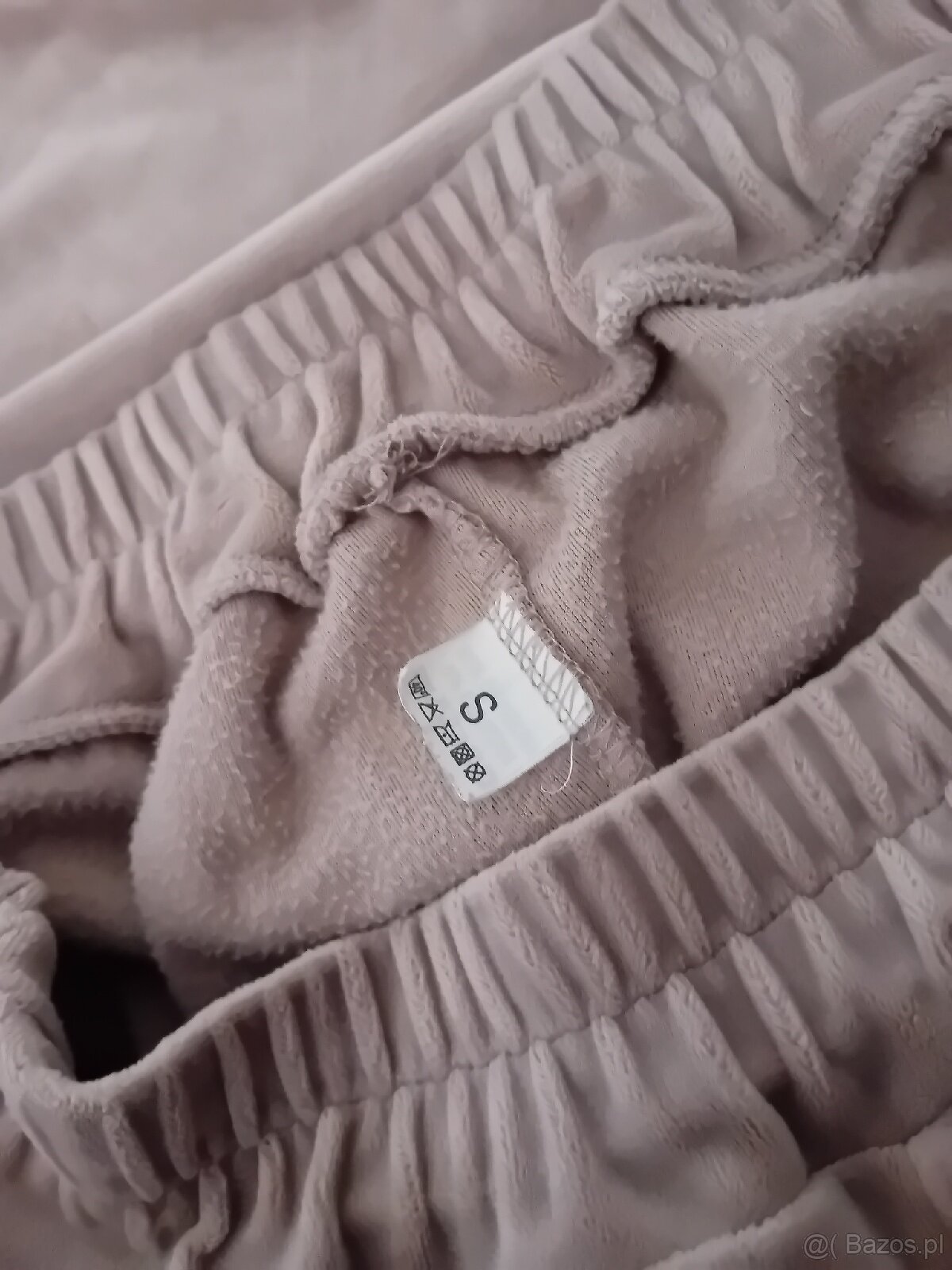 Dres welurowy dwuczęściowy - 5