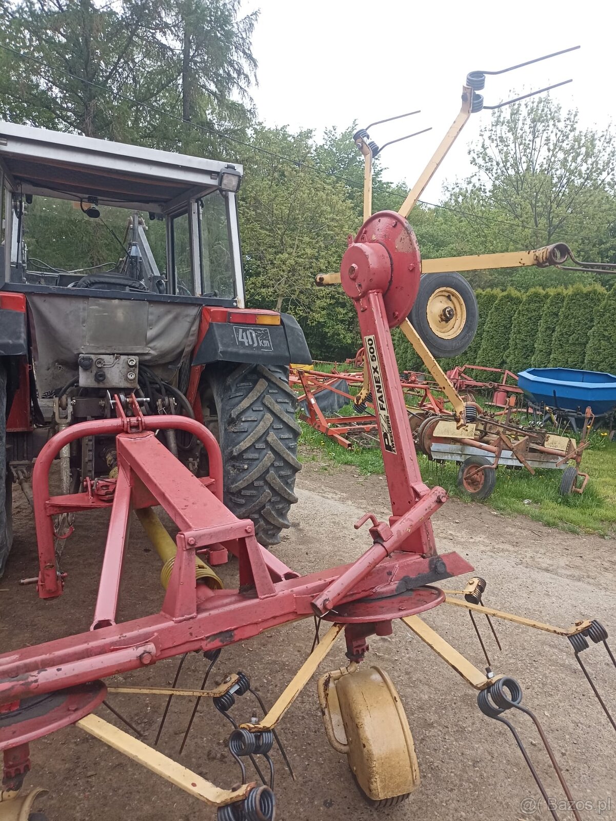 Przewracarka przetrząsacz karuzelowy PZ FANEX 500 - 5