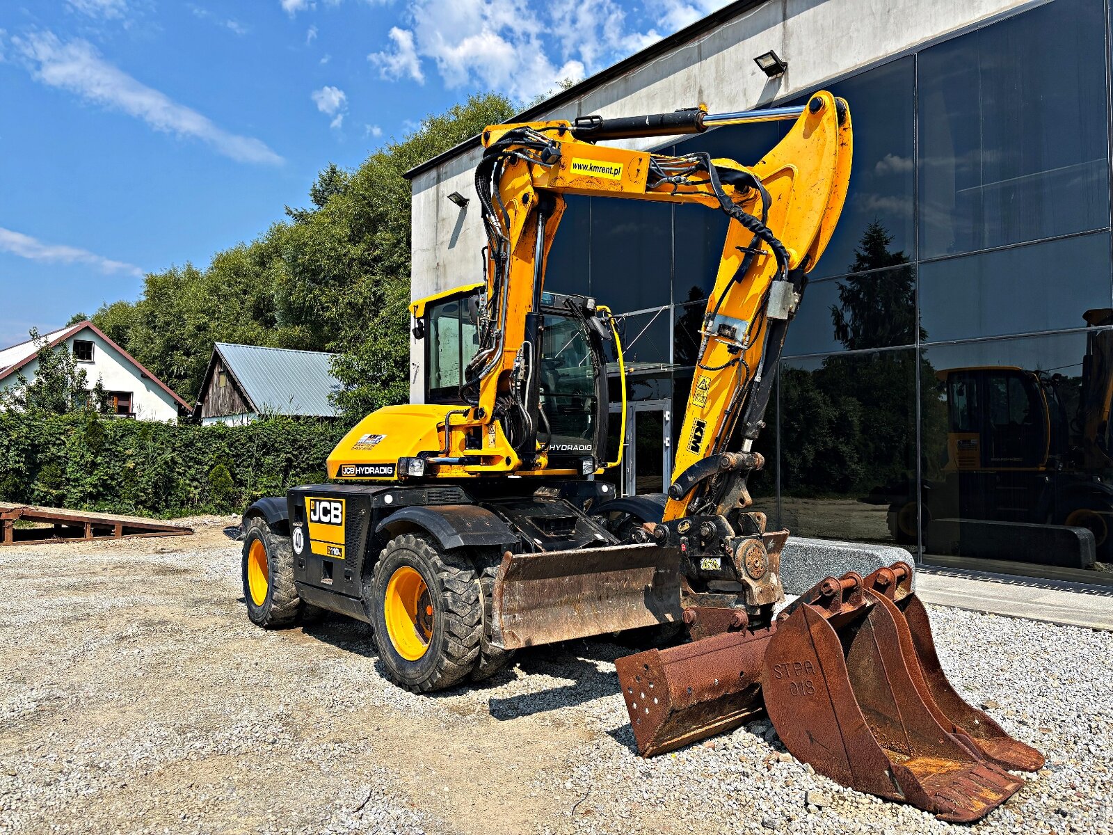 JCB HD110WT 4F KOPARKA KOŁOWA HYDRADIG POWERTILLT 2018R | LI - 5