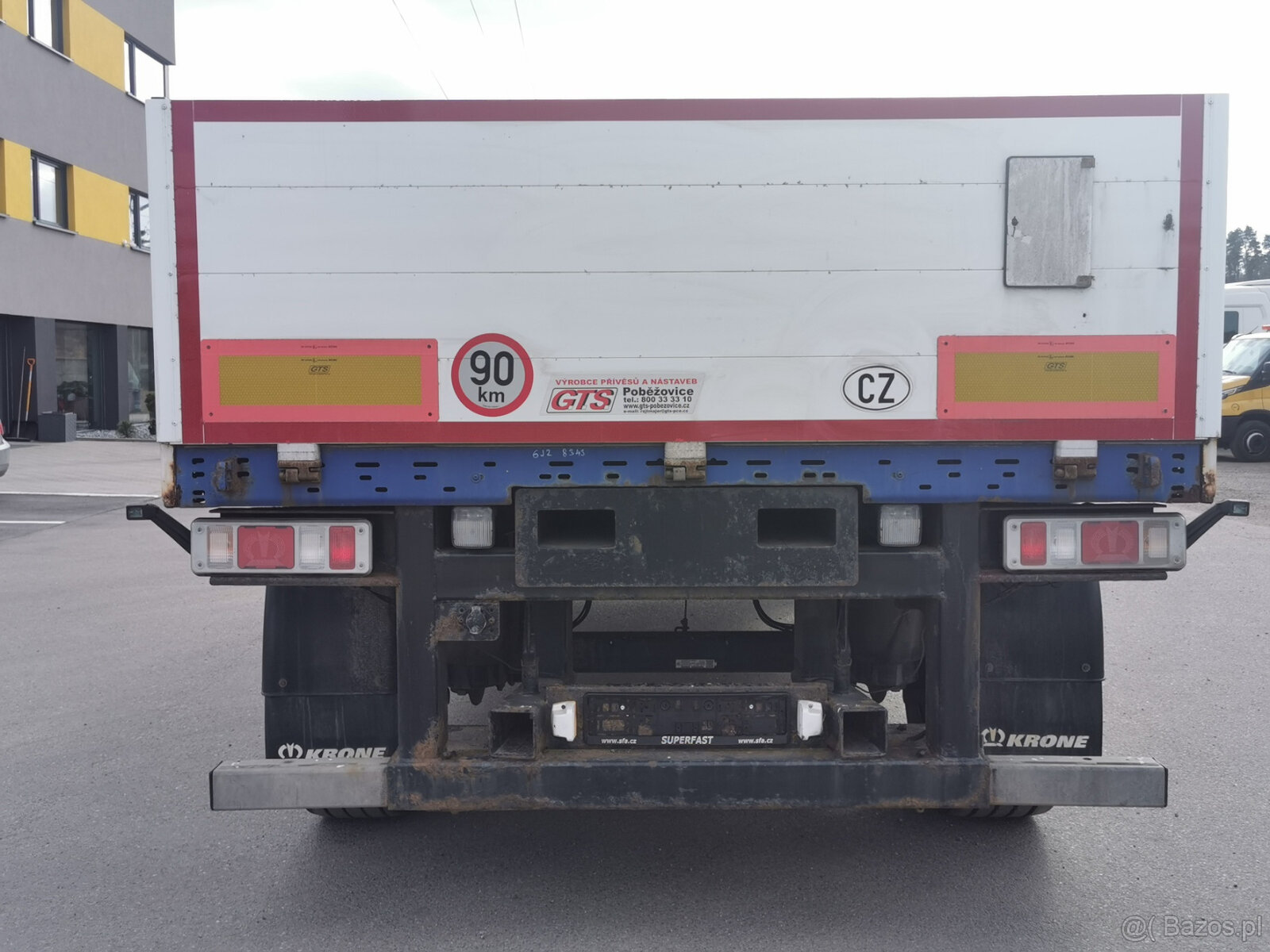 Sprzedam naczepę platformową KRONE AZ - 5