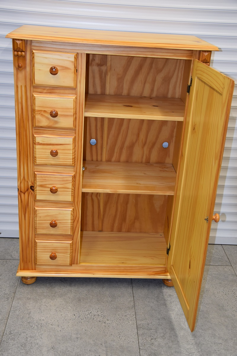 komoda z drewna sosnowego - jak nowa - 5