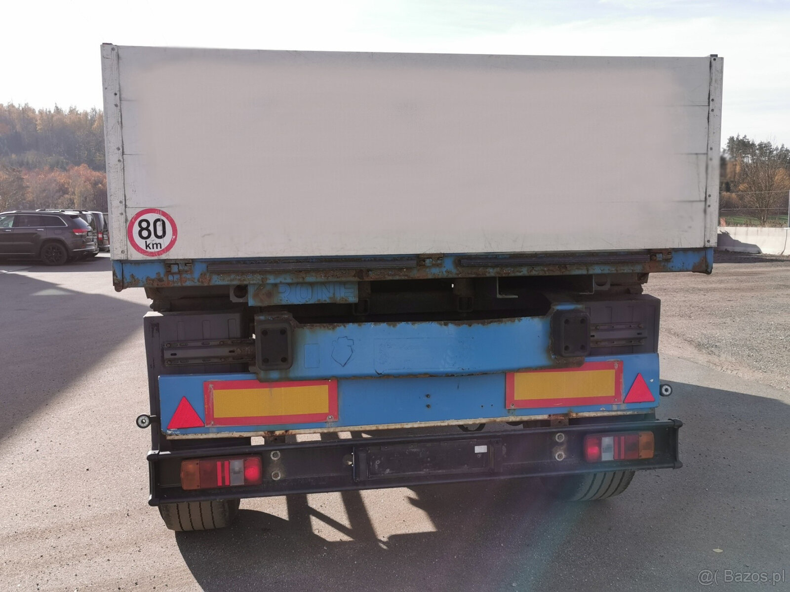 Sprzedaję przyczepę platformową SCHMITZ AWF 18 - 5