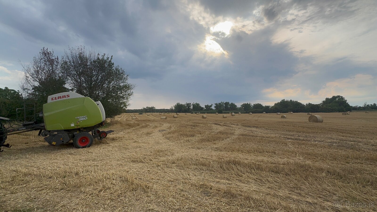 Claas variant 360 balíkovač lis na okrúhle balíky - 5