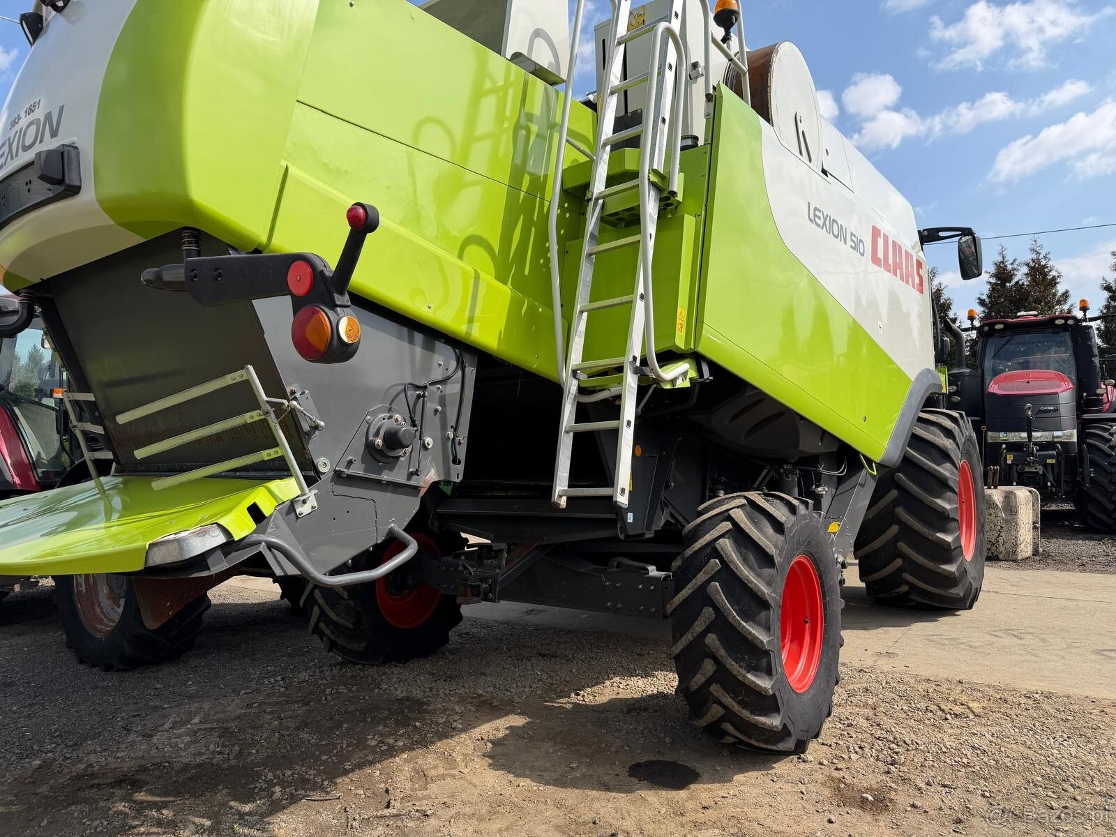 Kombajn Zbozowy Claas Lexion 510 rok 2008 sprowadzony Ko - 5