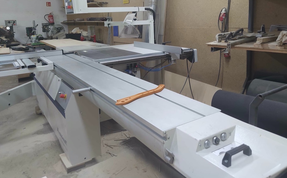 Piła formatowa SCM Si X, sterowanie PLC - 5