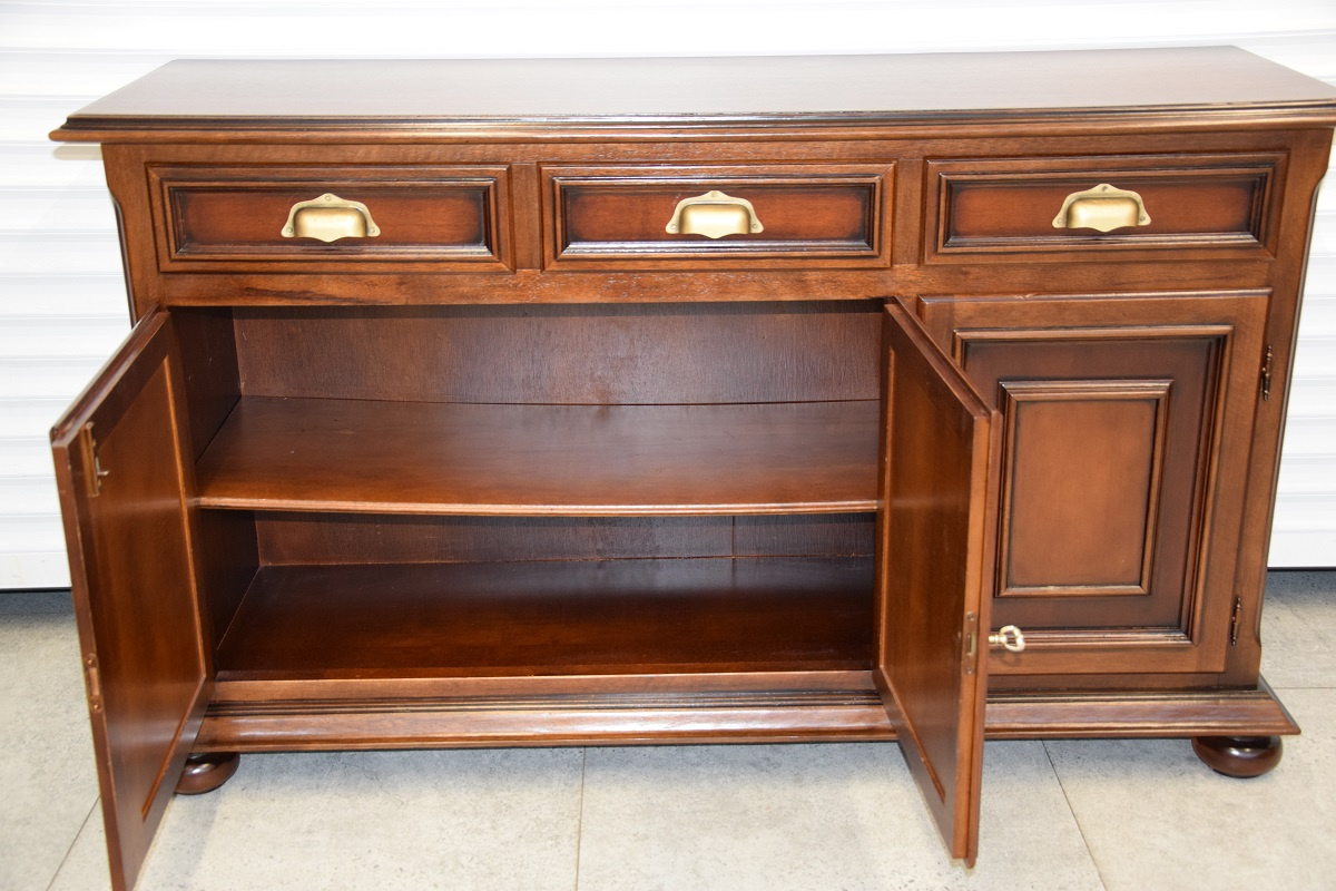 komoda z drewna tekowego - jak nowa - 5