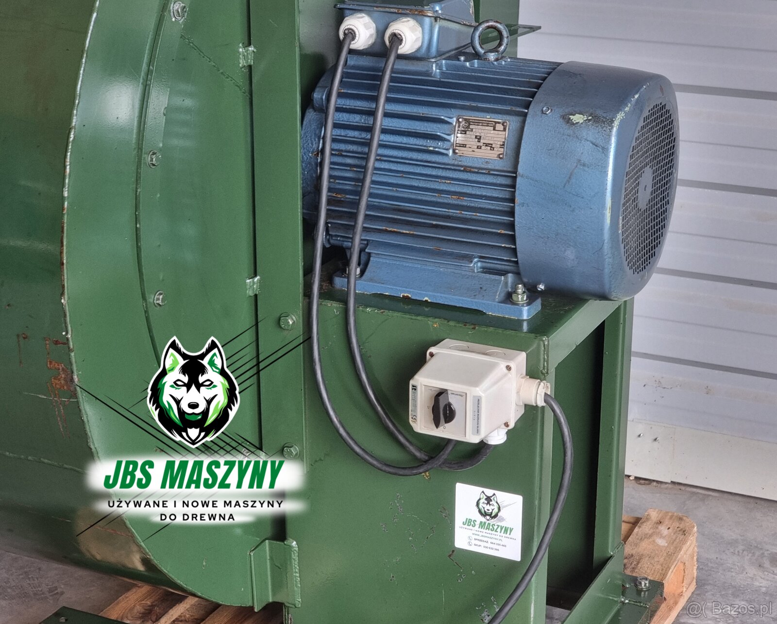 Odciąg trocin wentylator 15 kW - 5