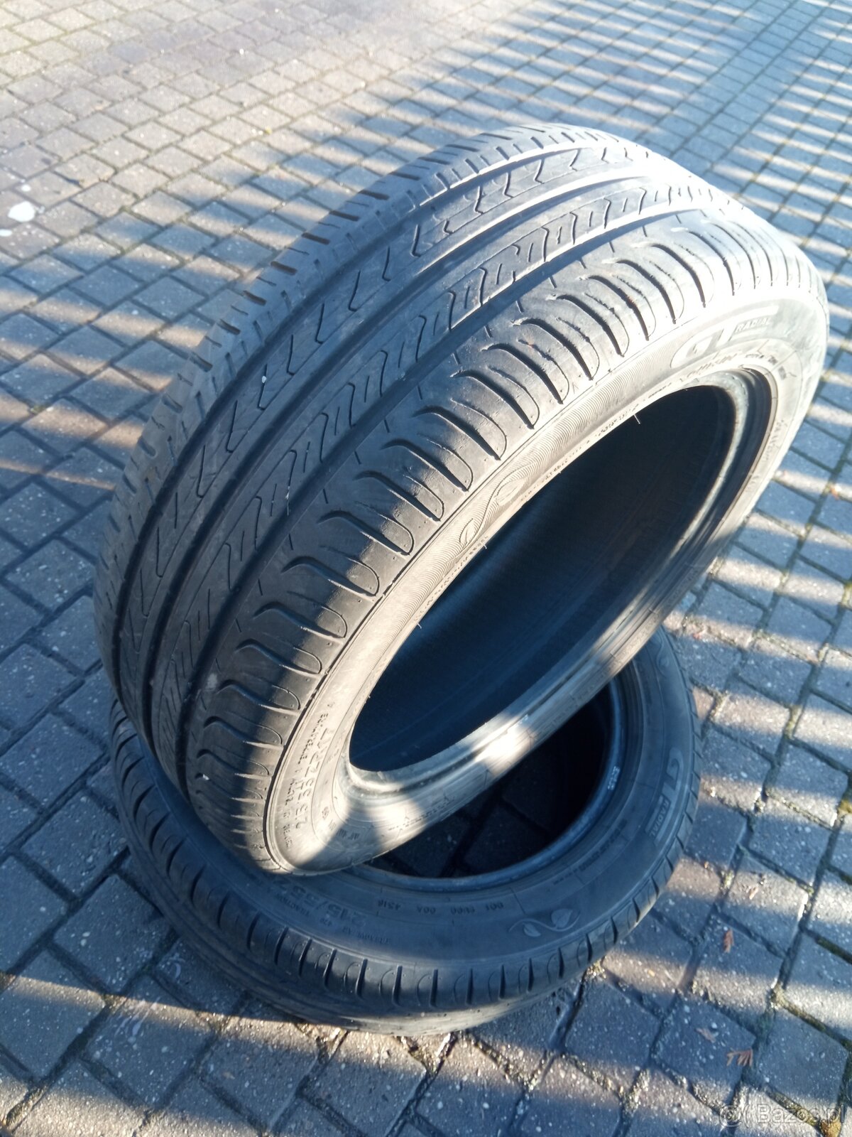 opony 215/55/17r GT CHAMPIRO FE1 nie naprawiane bieżnik ok 7 - 5