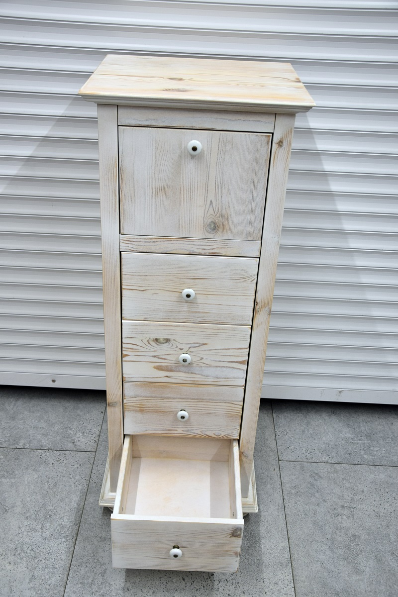 komoda z drewna sosnowego - jak nowa - 5