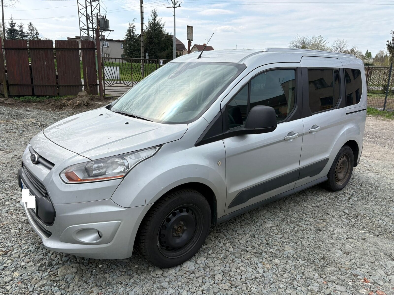 Ford Tourneo Connect 1.0ECOboost 74kw, r.2014, klimatyzacja, - 5