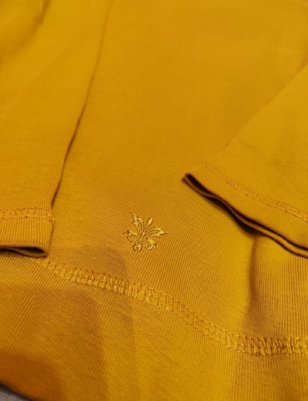 Musztarda bluzka, długi rękaw. Rozm. XL/42 COLOURS - 5