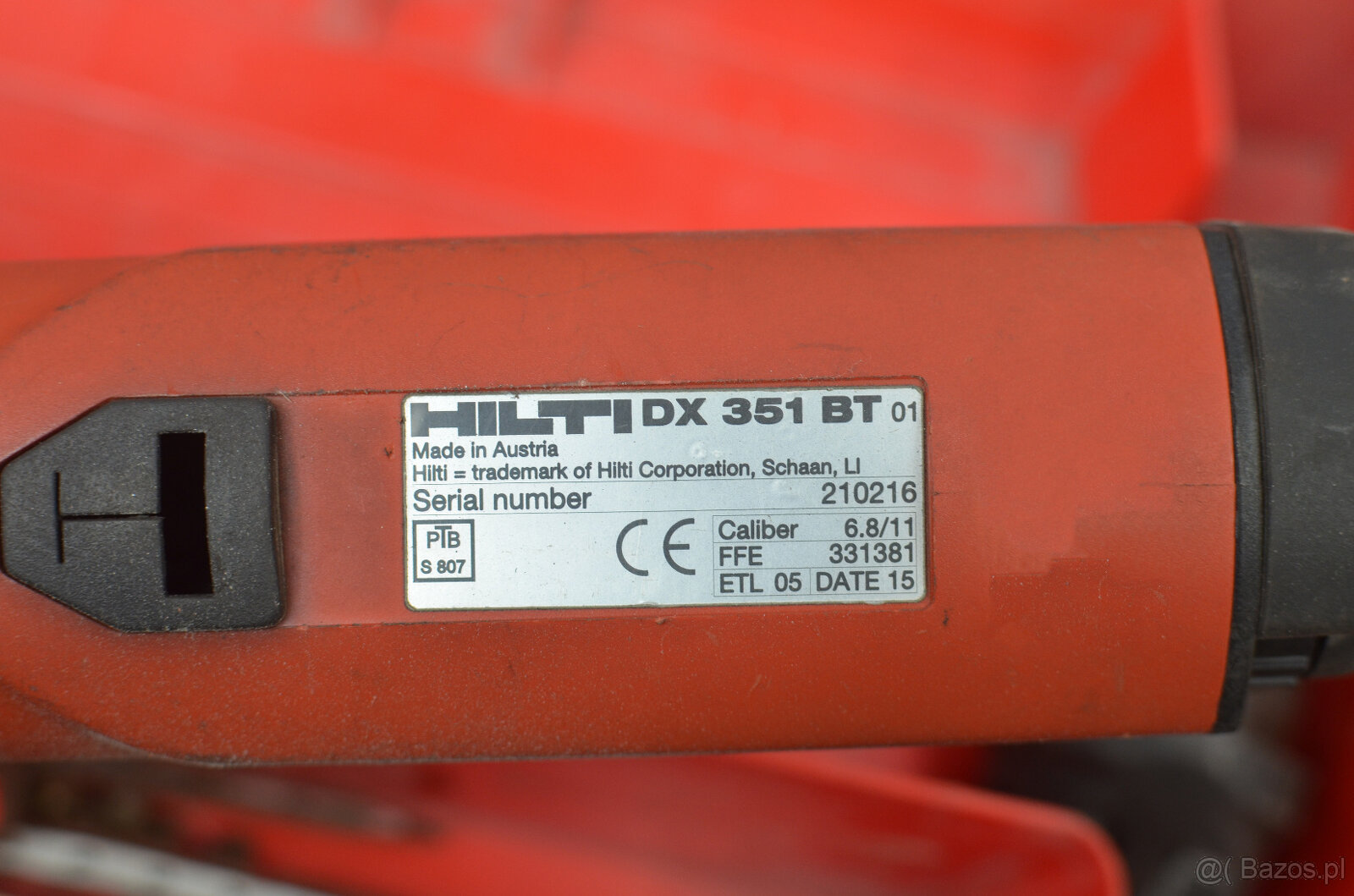 Wkrętarka pyłowa HILTI DX 351-BT - 5