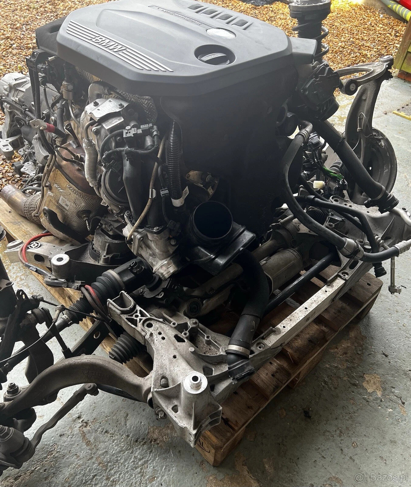 BMW G30 G31 G01 X3 Seria 5 520d Silnik kompletny B47 Xdrive - 5