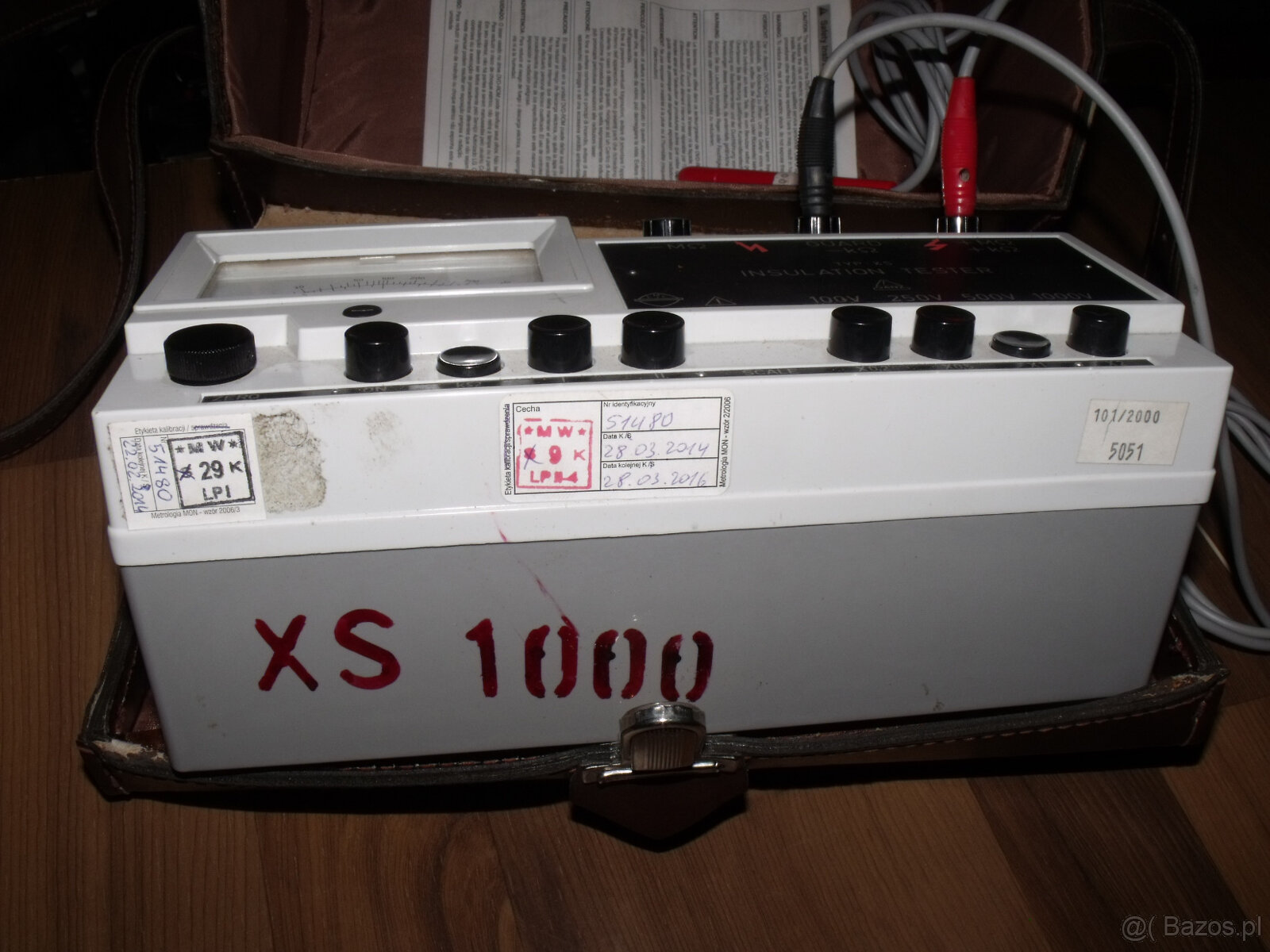 Miernik Izolacji Ganz XS 1000 - 5