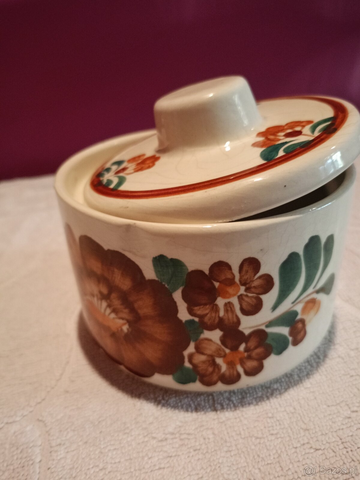 Cukiernica z Fabryki Fajansu we Włocławku w stylu vintage. - 5