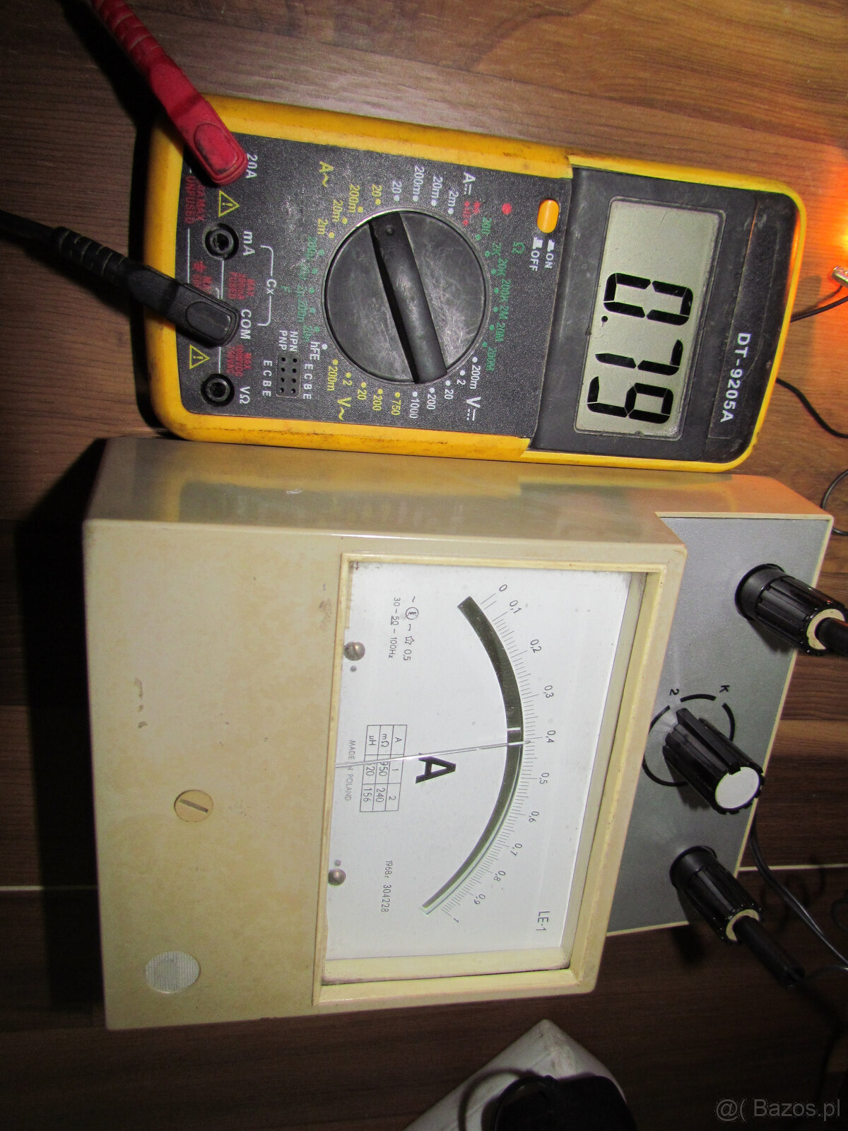 Miliamperomierz pradu zmiennego LE1 - 5