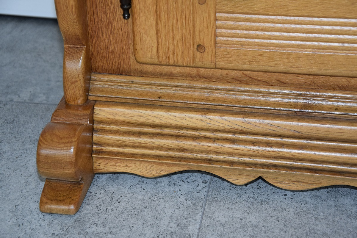 komoda dębowa - jak nowa - 5