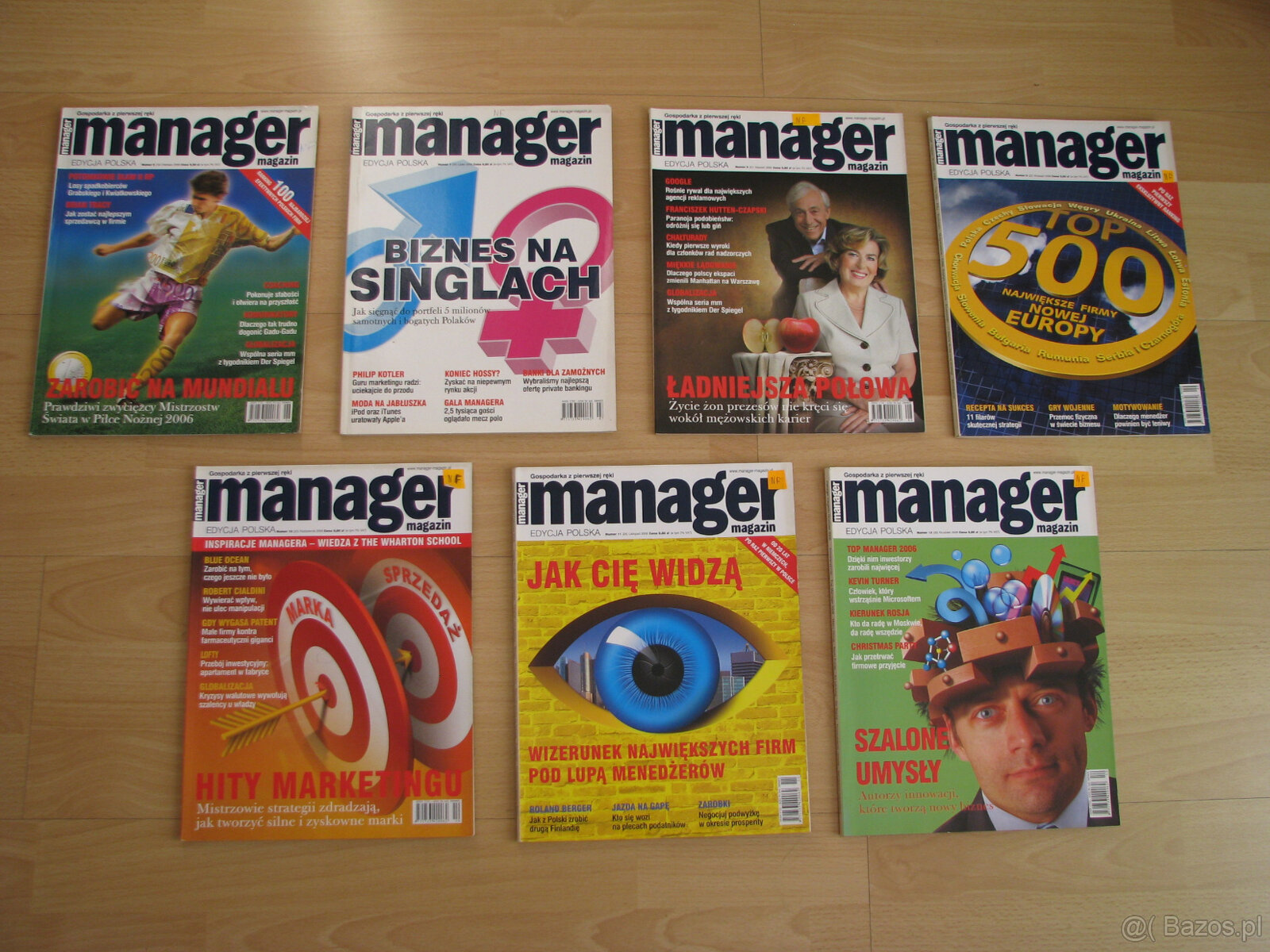 Manager Magazin – miesięcznik 2005r, 2006r, 2007r, 2008r, 20 - 5