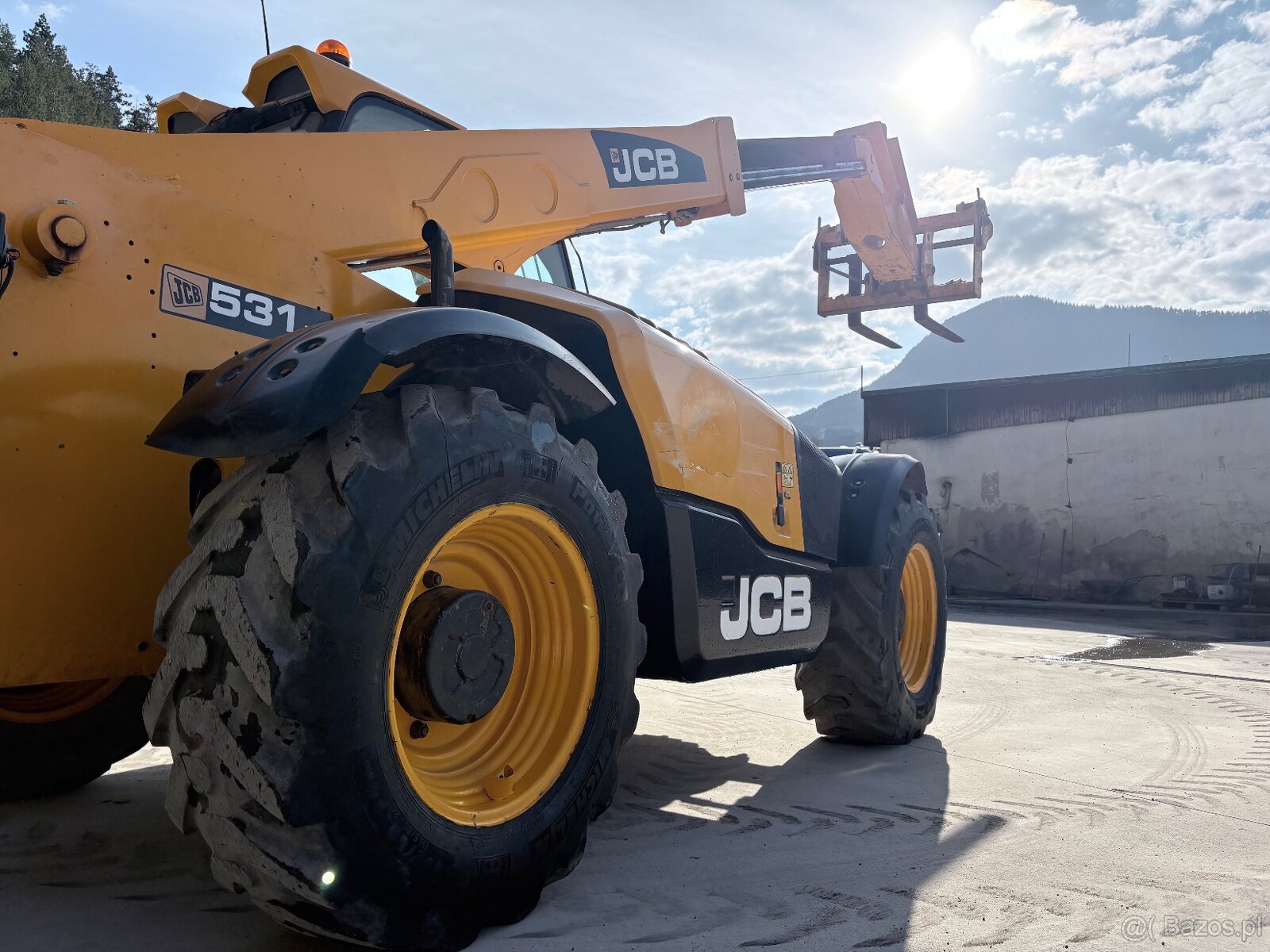 Sprzedam ładowarkę teleskopową JCB 531-70 Agri - 5