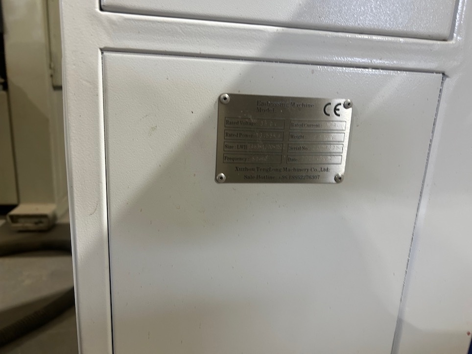 Wyciskarka wzorów EMBOSSING, 650 mm - 5