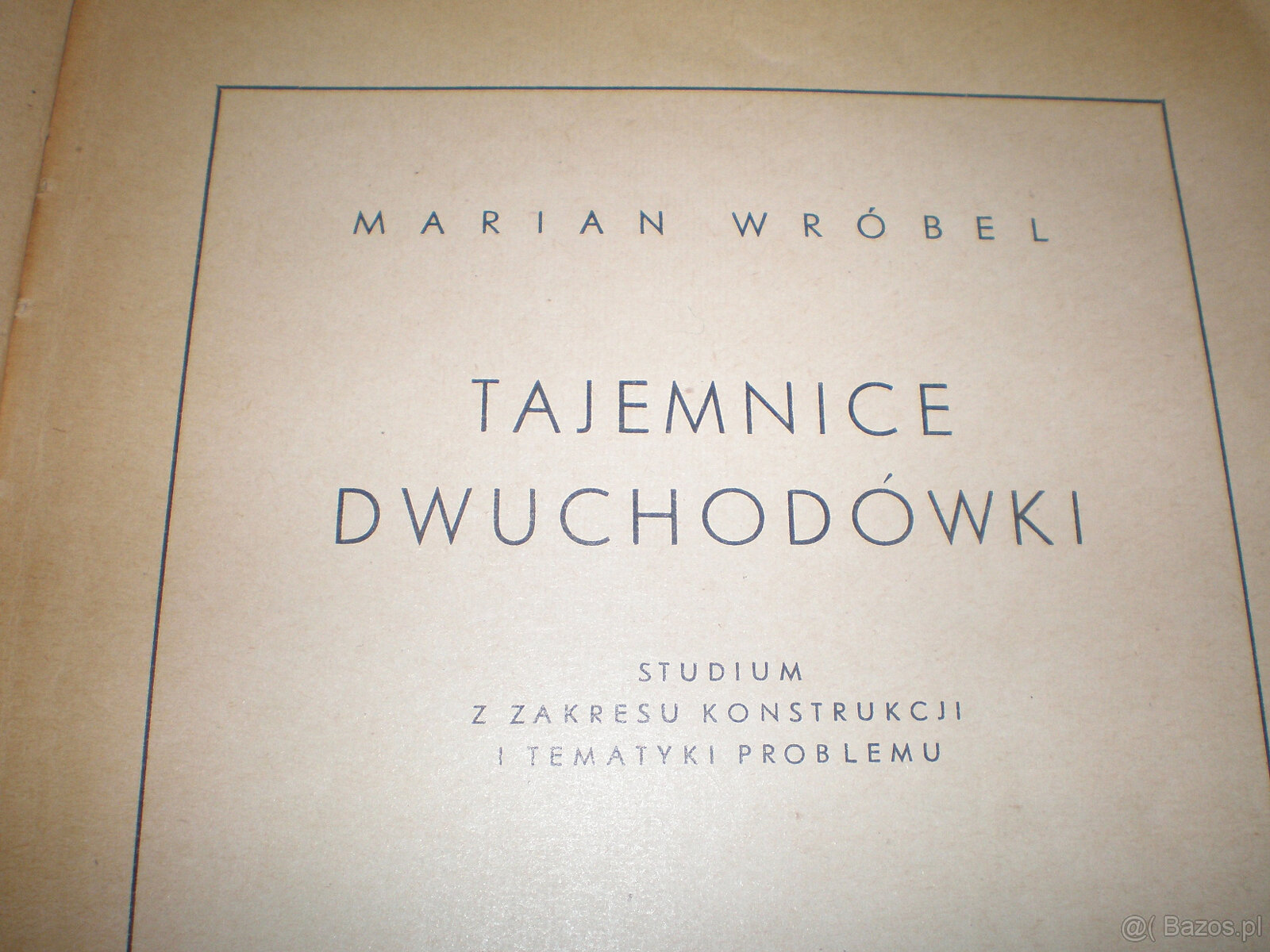 Sprzedam książke wydaną w roku 1955r., tajemnice dwuchodówki - 5