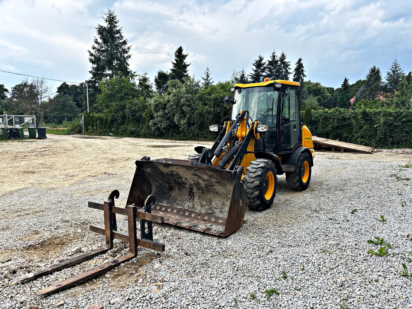 JCB 406 B ŁADOWARKA KOŁOWA 2013R | 407 409 VOLVO L30 L20 CAT - 5
