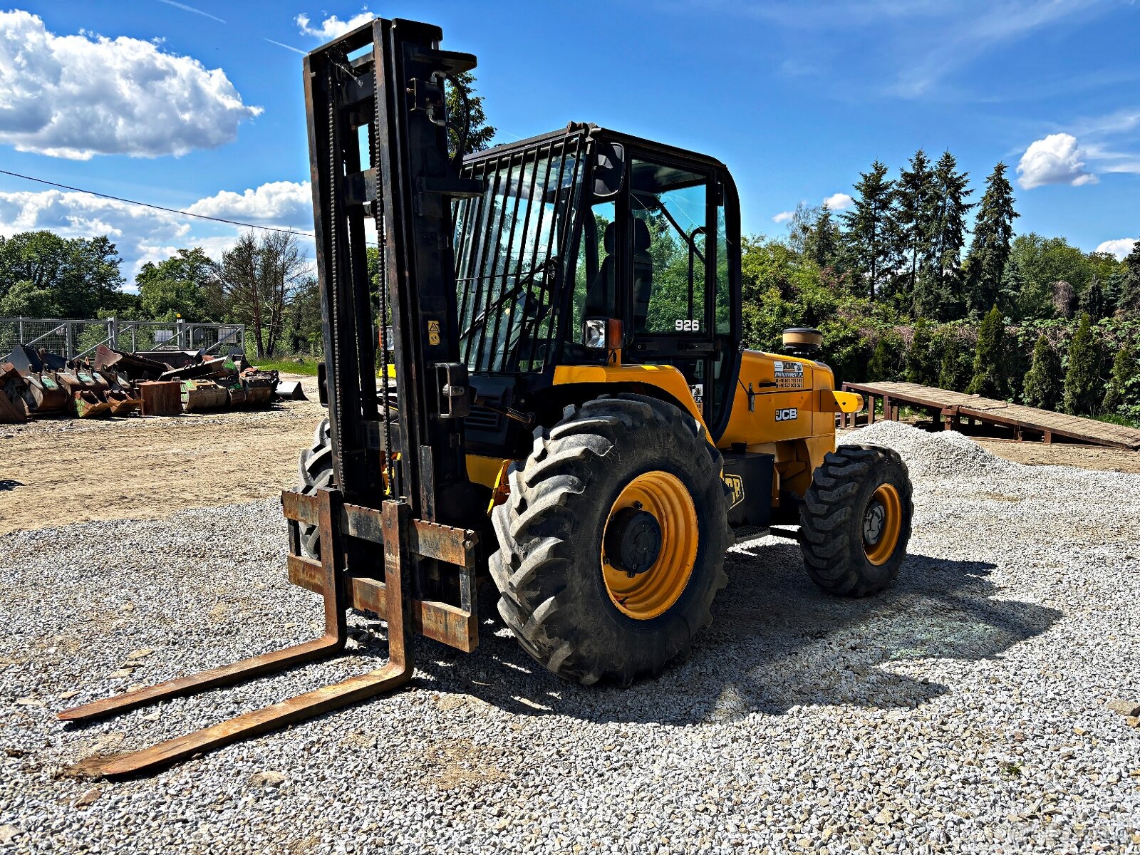 JCB 926 WÓZEK WIDŁOWY 2012R. MTH:1894 | JCB 930 MANITOU MSI - 5