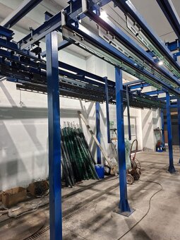 Kompletna linia lakierni proszkowej, kabina + piec + Wagner - 5