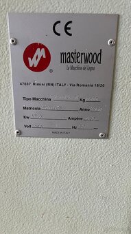 Dłutarka, wiertarka pozioma Masterwood OMB 1 CN3. TF - 5
