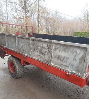 Rozrzutnik obornika polski jednoosiowy Agromet 3,5T - 5