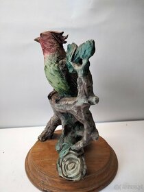 Angielska duża figura Ptaki Tanio Vintage - 5