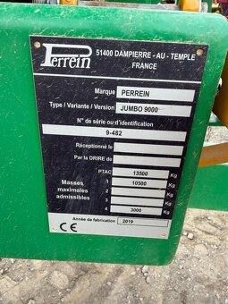 Rozsiewacz do nawozów Perrein Jumbo 9000 + Bagballe Komplet - 5