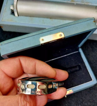 Zabytkowy mikrofon Telefunken Antik CM51 N i CMV 513 w etui - 5