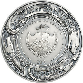 Srebrna moneta - SCYLLA I CHARYBDIS 3 uncje srebrnej monety - 5