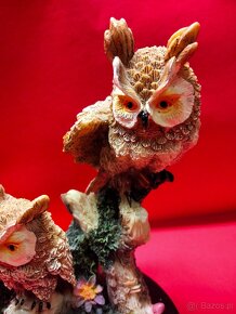 Angielska figura SOWY Ptak - 5