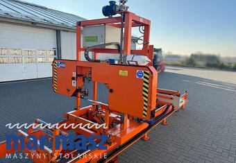 Trak pilarka taśmowa pozioma WIREX  typ CZ-1/ZM do kłód - 5