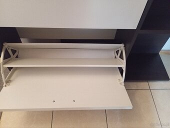 Meble na przedpokój korytarz szafka na buty wieszaki - 5